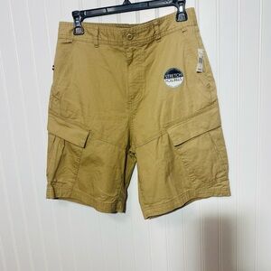 Edgar And Ash Cargo Shorts Men Size S Brown Outdoor Hiking Casual
